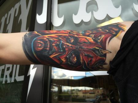 Tattoos - Darth Maul (Healed) - 125170